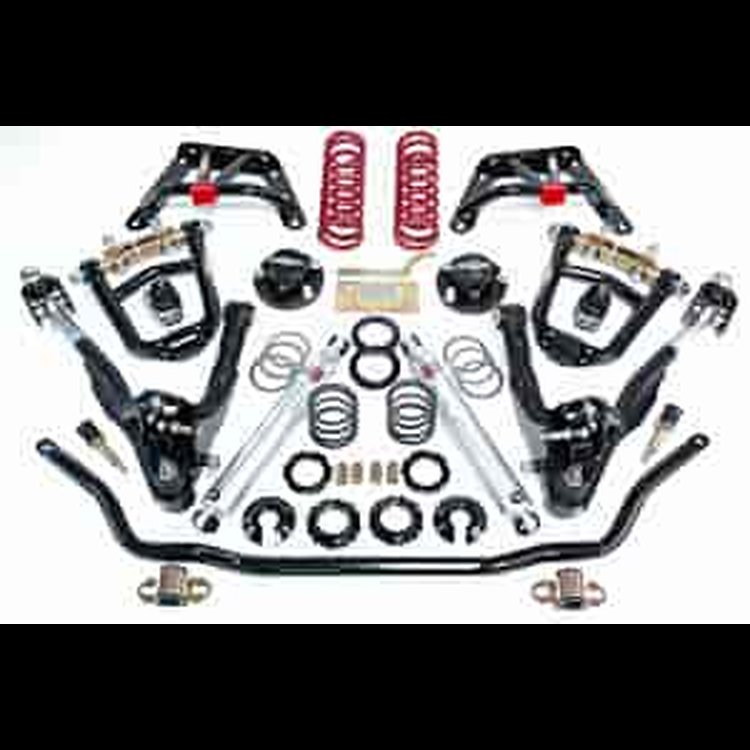 Coil-Over Kit with Single-adjustable shocks 1964-66 Ford Mustang