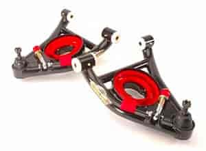 Lower Control Arms with Del-A-Lum Bushings Coil springs