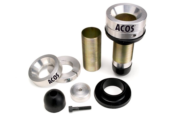 2200 ACOS Front Adjustable Coil Spacer for 1984-2001 Jeep Cherokee, 86-92 Comanche, 93-98 Grand Cherokee, 1997-2006 Wrangler TJ