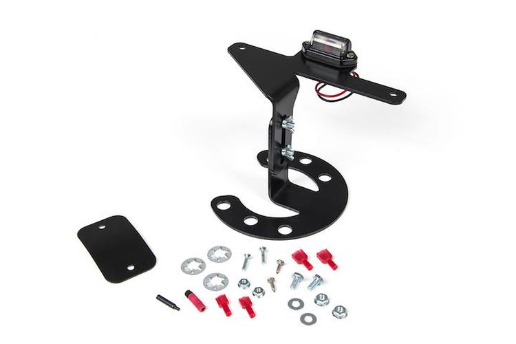 8211 Spare Tire License Plate Mount, for Jeep Wrangler JK/TJ/YJ