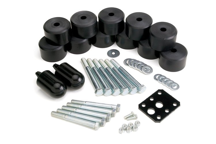 9904 1.25" Body Lift, 97-06 Jeep Wrangler JK
