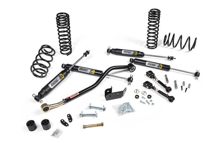 JSPEC110K 2" Lift Kit, 97-06 Jeep Wrangler JK