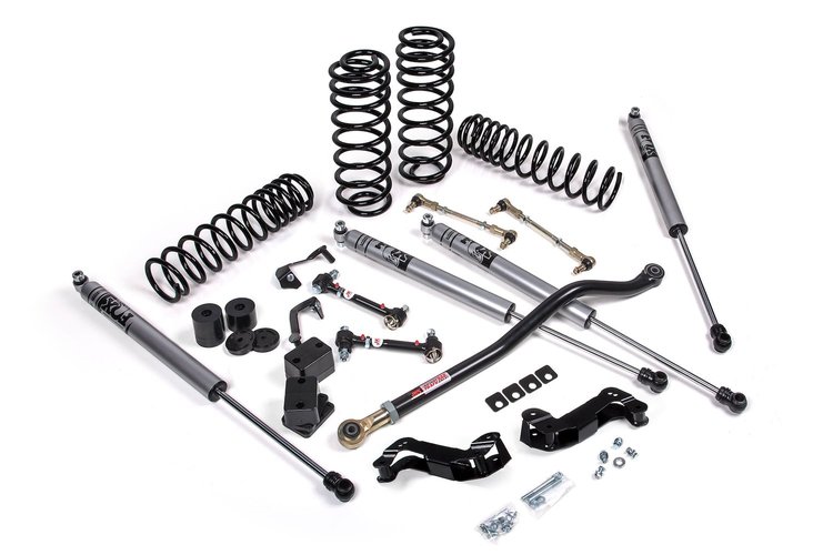 JSPEC142KFP J-Kontrol 3.5" Lift Kit, Jeep Wrangler JL 4-Door w/Fox 2.0 Performance Series Shocks