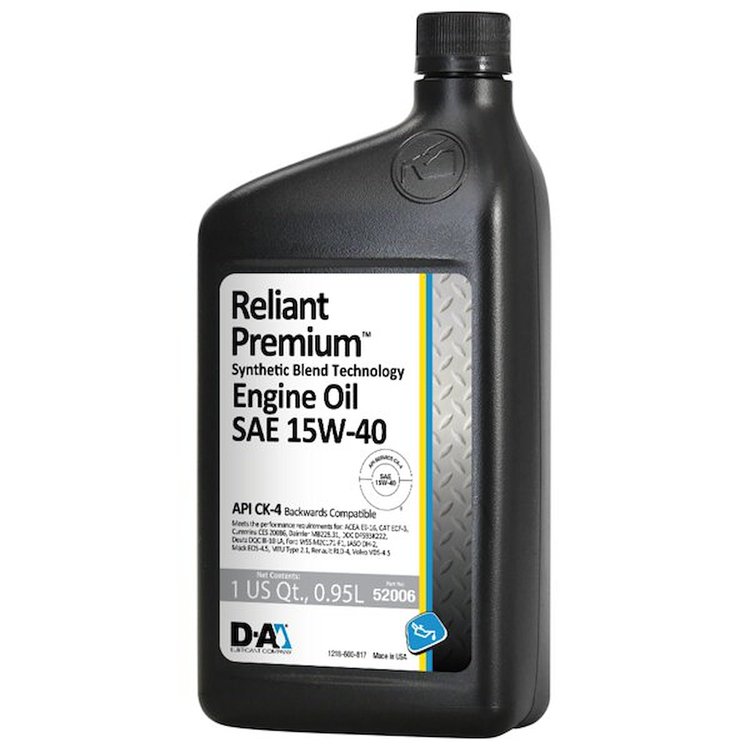 RELIANT PREM 15W-40 QT