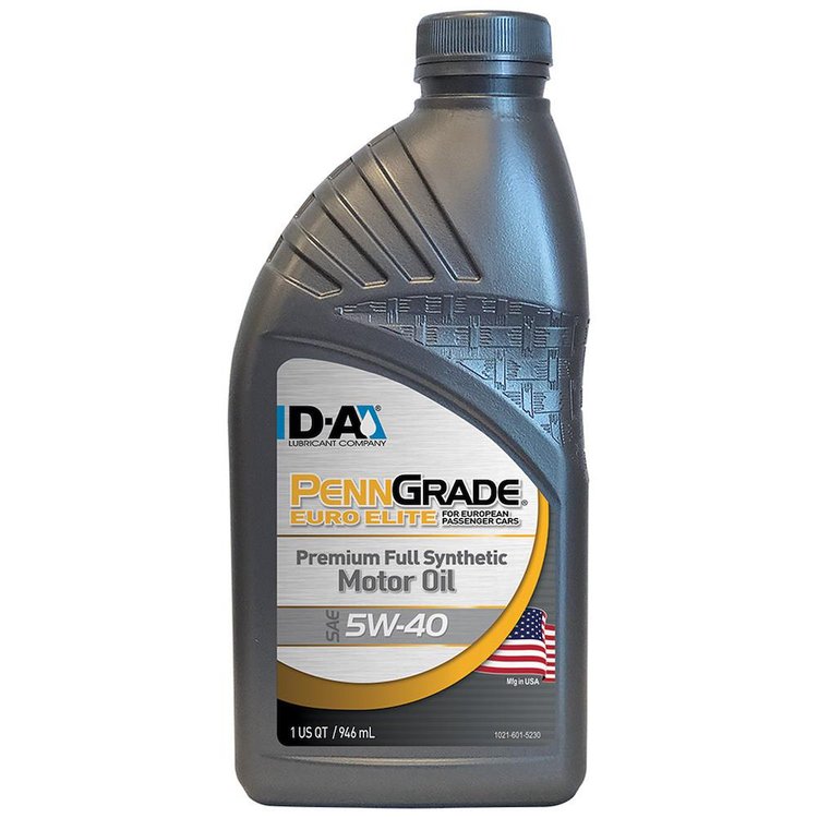 61366-12 Euro Elite Premium Full Synthetic Motor Oil SAE 5W-40 - 12 Qts