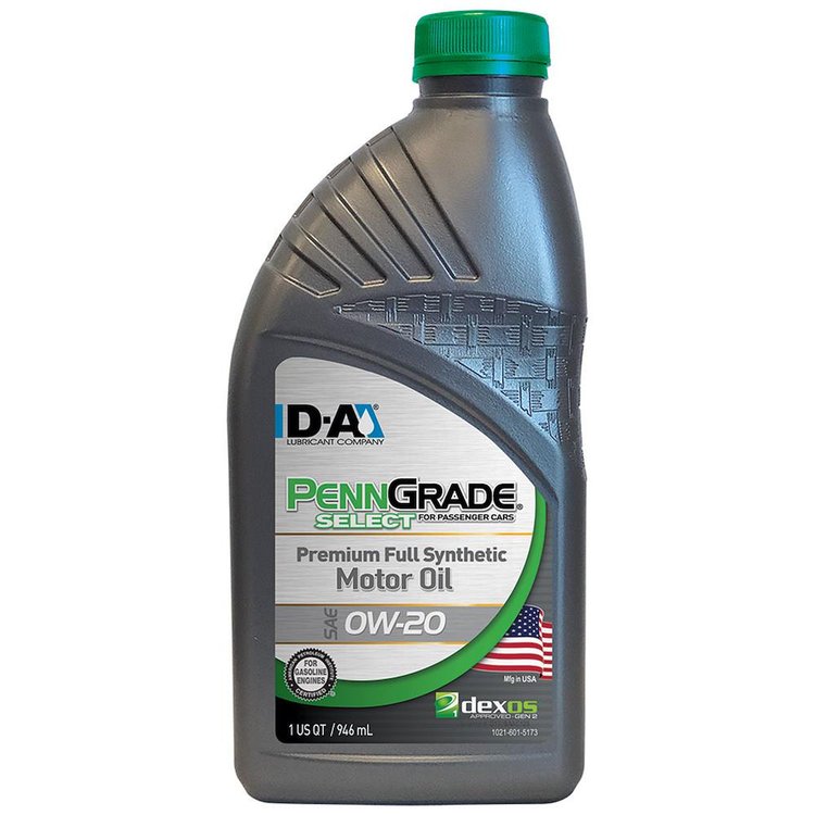 61526-12 Select Premium Full Synthetic Motor Oil SAE 0W-20 - 12 Qts