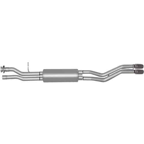 Split Rear Cat-Back Exhaust 2003-06 Hummer H2