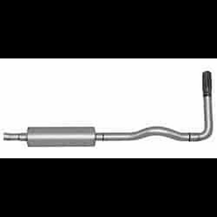 SWEPT SIDE SINGLE EXHAUST 87-91 BLAZER/JIMMY 5.7L 2DR 2/4WD