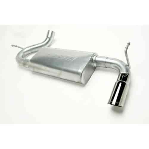 Swept-Side Cat-Back Exhaust 2007-16 Jeep Wrangler JK 3.6L-3.8L 4WD