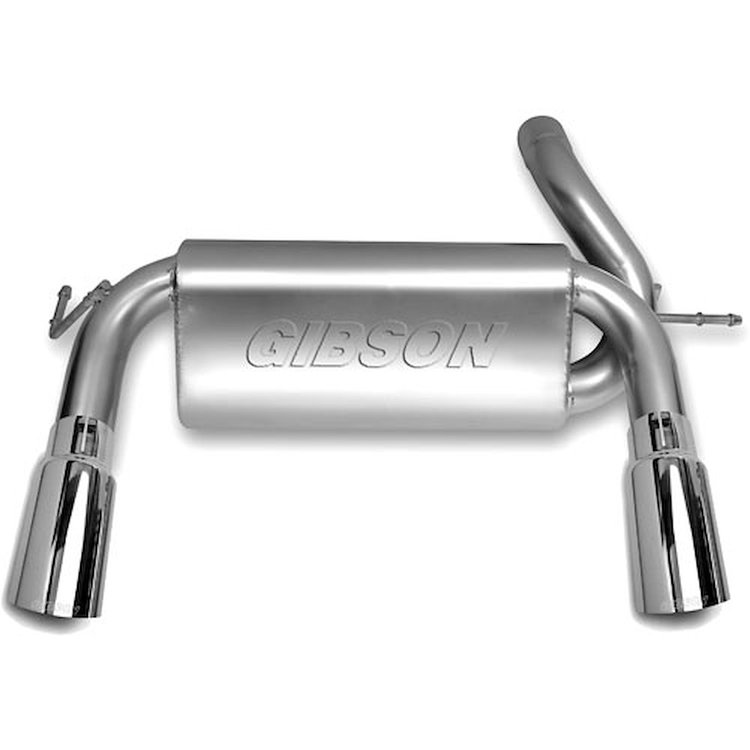 Split Rear Cat-Back Exhaust 07-17 Jeep Wrangler JK