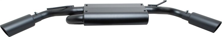 Dual Extreme Aluminized Cat-Back Exhaust 12-16 Jeep Wrangler 3.6L