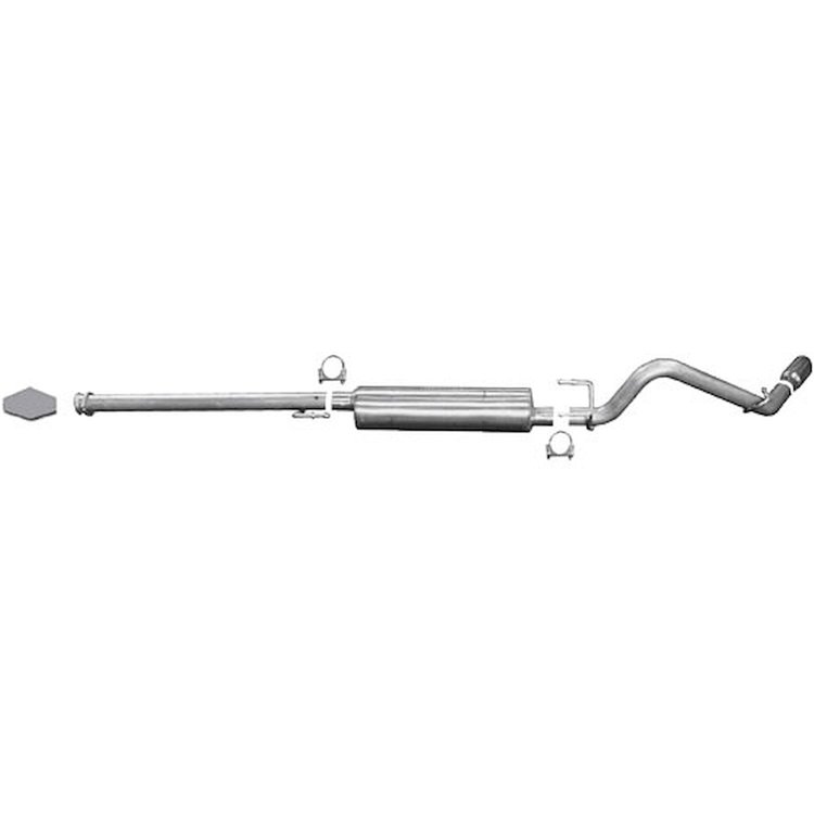 Swept-Side Cat-Back Exhaust 2005-12 Toyota Tacoma 4.0L 2WD/4WD