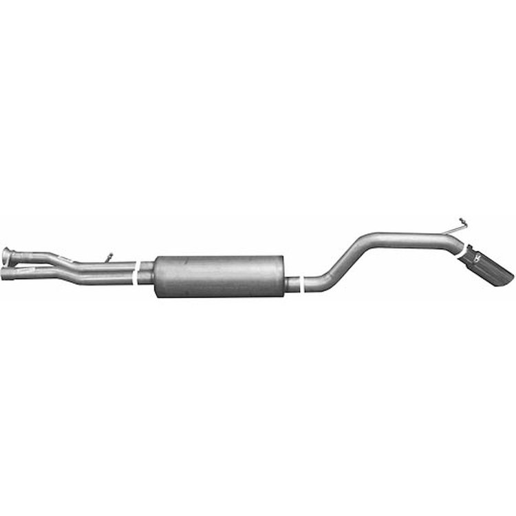 Swept-Side Cat-Back Exhaust 2003-06 Hummer H2/SUT 6.0L