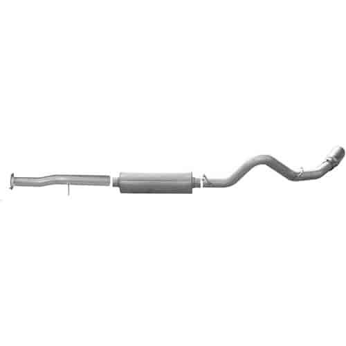 Swept-Side Cat-Back Exhaust 2010 GMC Sierra Denali 6.2L