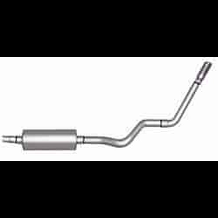 Swept Side Single Exhaust Kit