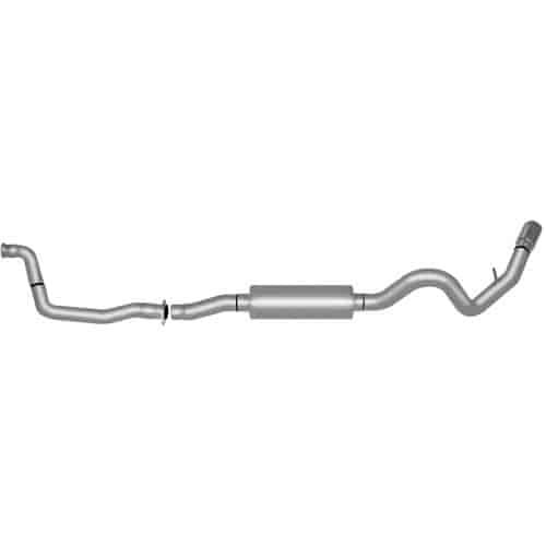 SWEPT SIDE SINGLE EXHAUST 03-05 FORD EXCURSION 6.0L 2WD