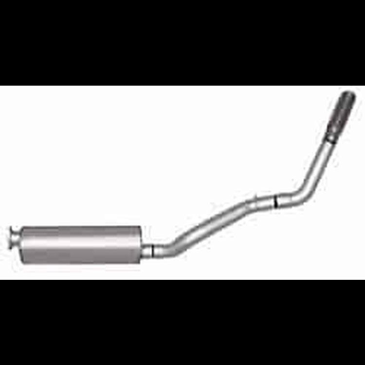 SWEPT SIDE SINGLE EXHAUST 1996 FORD BRONCO 5.8L FULLSIZE 2/4WD