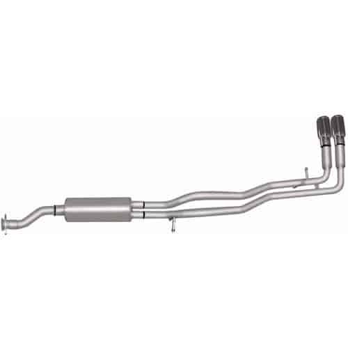Dual Sport Cat-Back Exhaust 03-05 GM Silverado/GMC Sierra Denali 1500 Quad Steer
