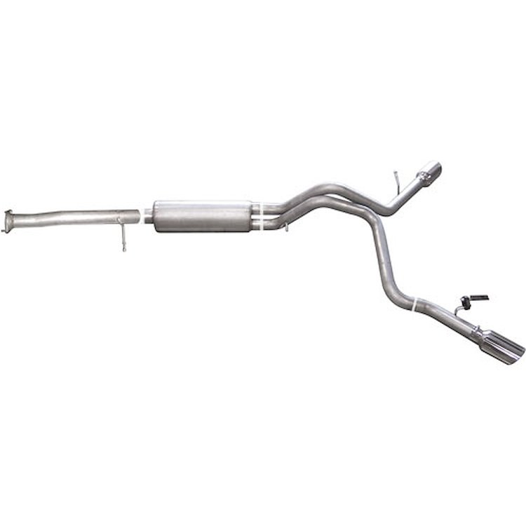 Dual Extreme Aluminized Cat-Back Exhaust 2007-10 Cadillac Escalade ESV/EXT