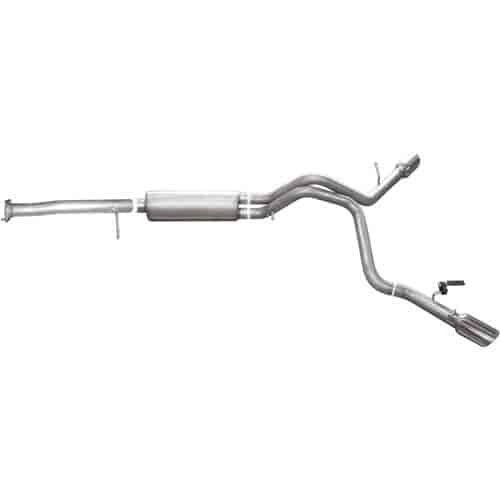 Dual Extreme Aluminized Cat-Back Exhaust 2011-14 Cadillac Escalade ESV/EXT 4dr