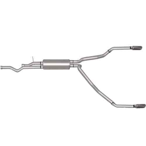 Split Rear Cat-Back Exhaust 99-01 GM Silverado/Sierra 2500/3500
