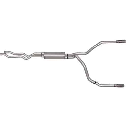 Split Rear Cat-Back Exhaust 03-05 Chevrolet Silverado/GMC Sierra 1500SS