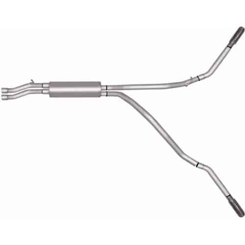 Dual Extreme Aluminized Cat-Back Exhaust 01-06 GM Silverado/Sierra Truck 1500HD