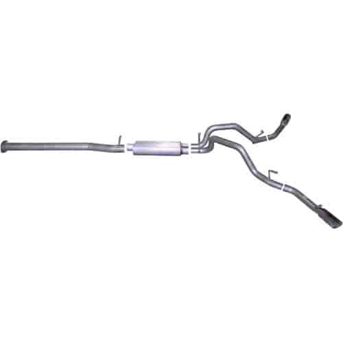 Dual Extreme Aluminized Cat-Back Exhaust 2011-13 Silverado/Sierra