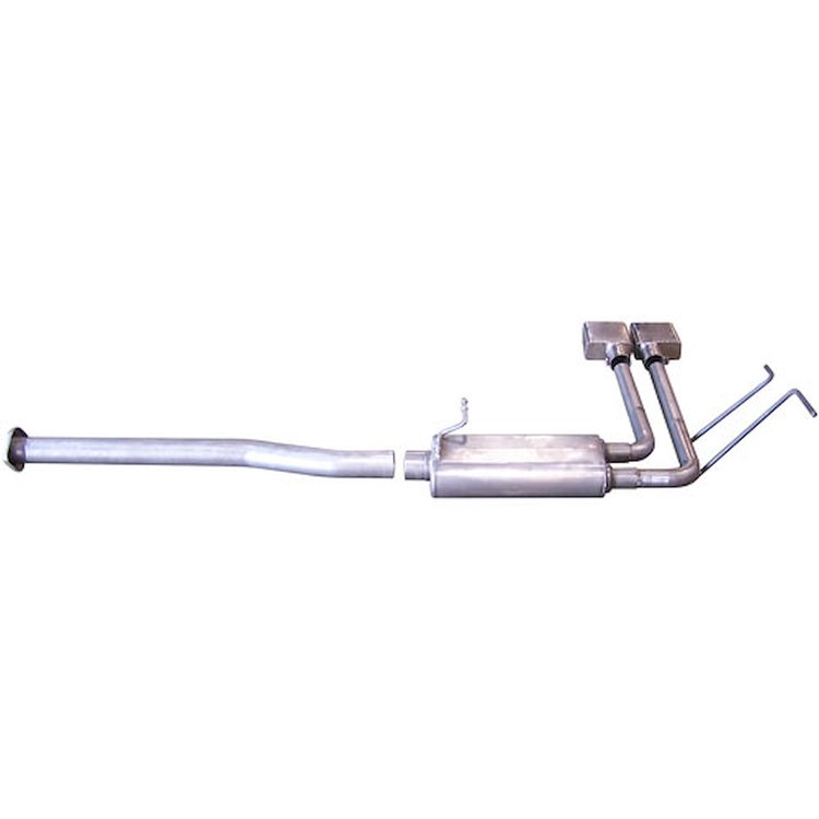 Super Truck Aluminized Steel Cat-Back Exhaust 2007-09 Silverado/Sierra 2WD/4WD 4.8L/5.3L