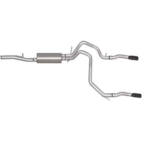 Split Rear Cat-Back Exhaust 10-13 Chevrolet Tahoe/ GMC Yukon