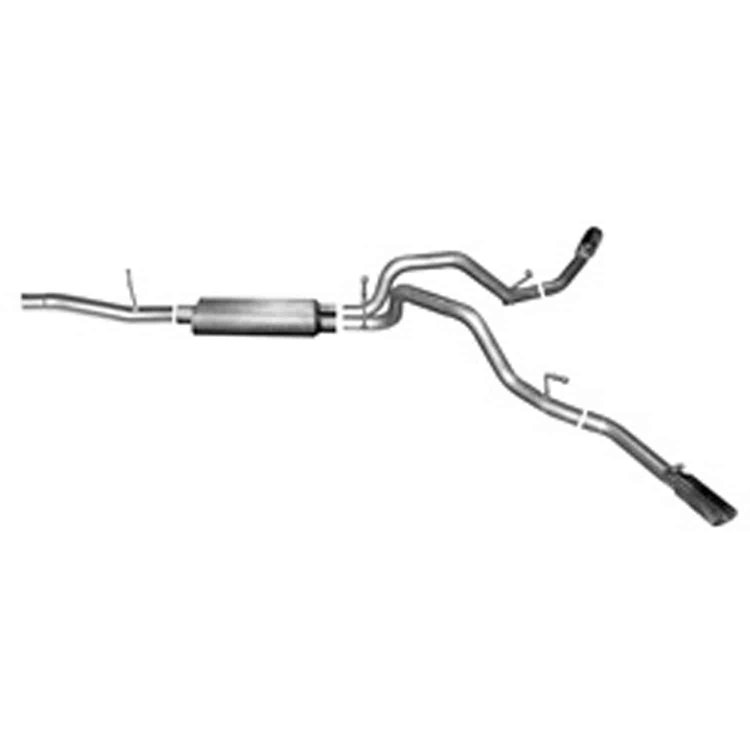 Cat-Back Dual Extreme Exhaust System Aluminized