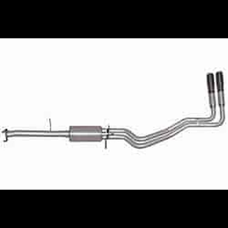 DUAL SPORT EXHAUST 98-99 S10 / SONOMA TRUCK 4.3L ECSB 2WD