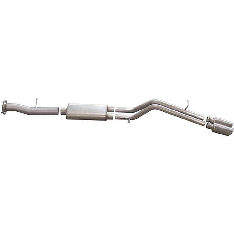 Dual Extreme Stainless Cat-Back Exhaust 2007-08 Hummer H2 6.0L, 6.2L 4WD