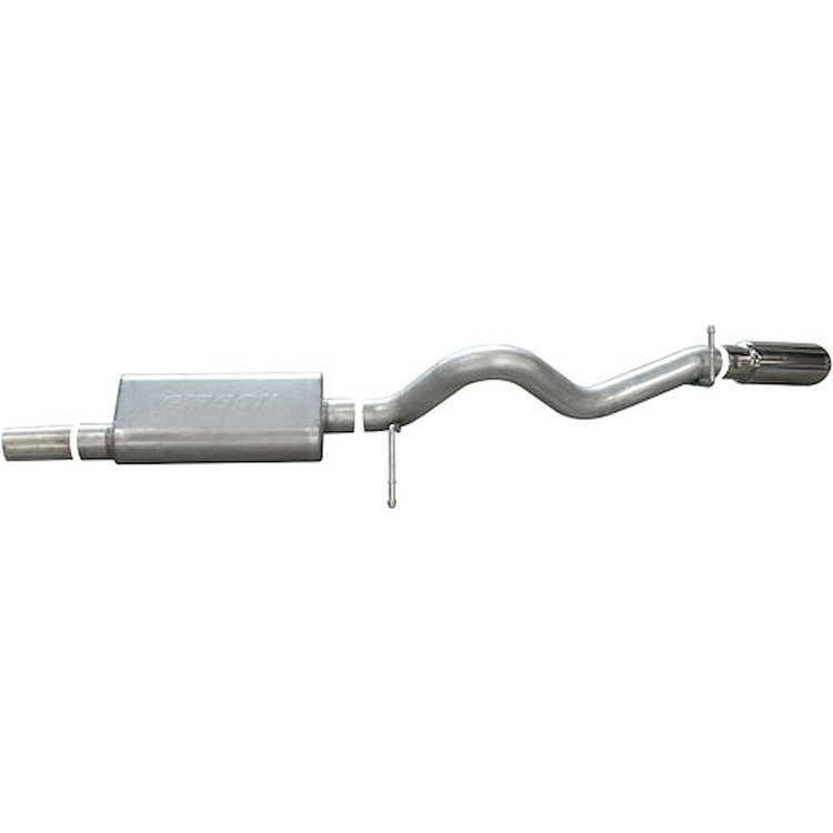 Swept-Side Cat-Back Exhaust 2008-10 Hummer H3 5.3L