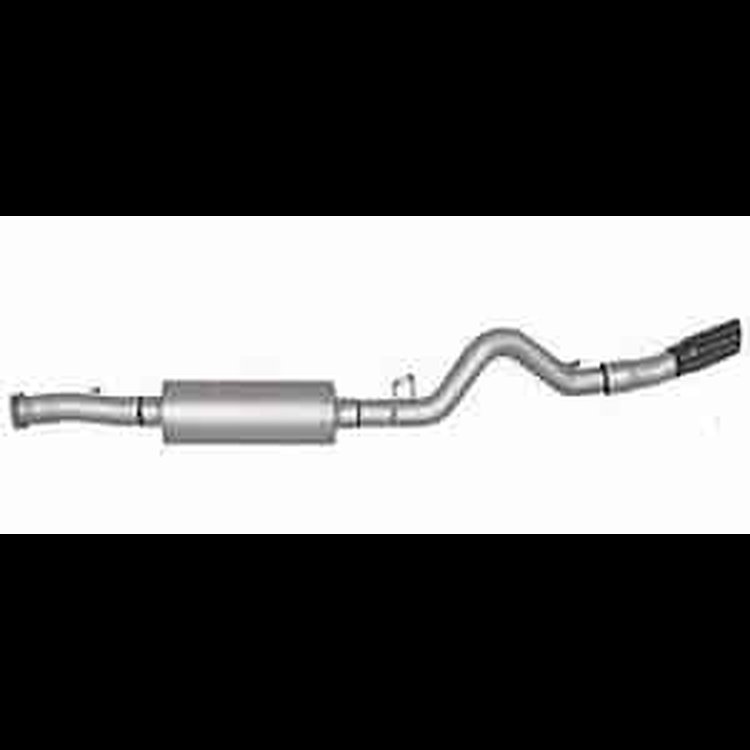 SWEPT SIDE STAINLESS EXHAUST WITH DOWNPIPE 2007 ESCALADE ESV 6.2L AWD