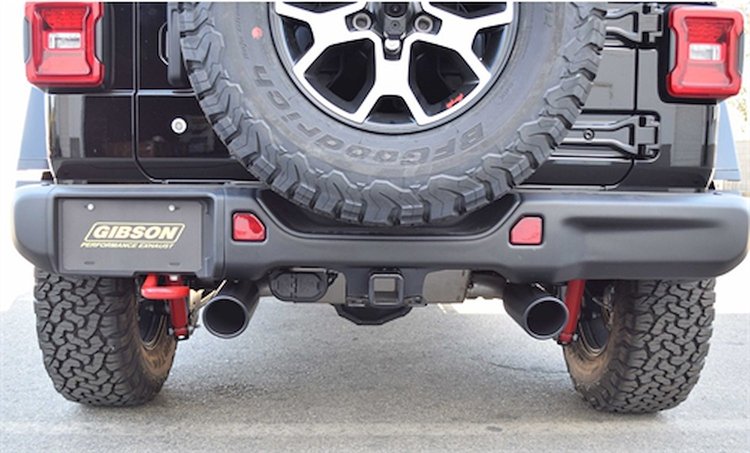 Axle-Back Exhaust System 2018 Jeep Wrangler JL 3.6L