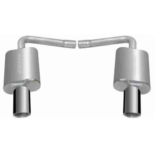 Split Rear Cat-Back Exhaust 2015-16 Ford Explorer