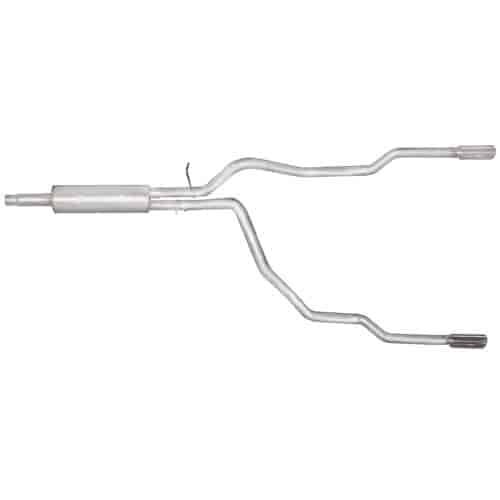 Split Rear Cat-Back Exhaust 98-01 Dodge Ram 1500