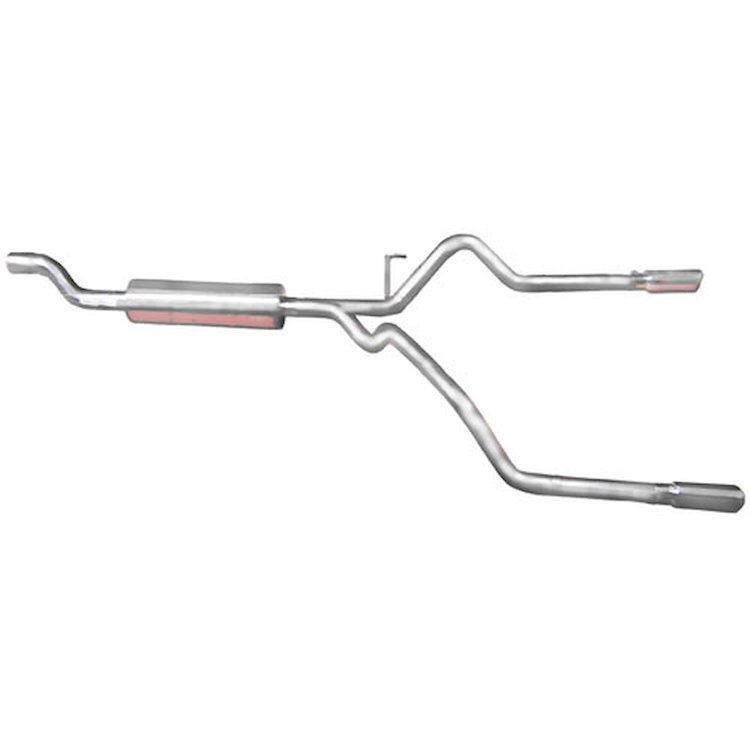Split Rear Cat-Back Exhaust 03-04 Dodge Ram 2500/3500