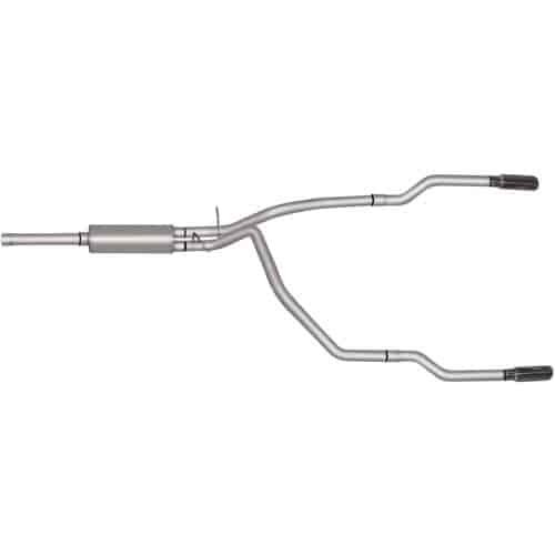 Split Rear Cat-Back Exhaust 96-02 Dodge Ram 2500/3500