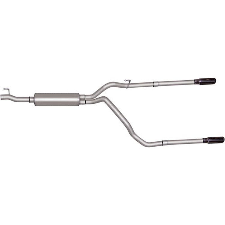 Split Rear Cat-Back Exhaust 2003 Dodge Ram 1500