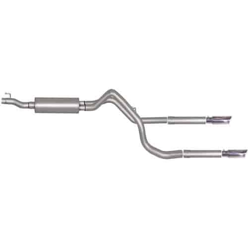 Split Rear Cat-Back Exhaust 06-08 Dodge Ram 1500