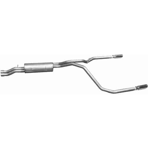 Split Rear Cat-Back Exhaust 01-06 Chevrolet Silverado/ GMC Sierra 1500HD