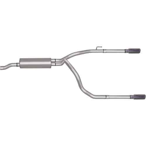 Split Rear Cat-Back Exhaust 2006 Dodge Ram 1500 2wd