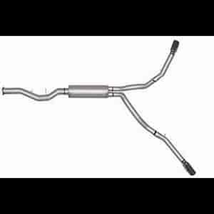 EXTREME DUAL STAINLESS EXHAUST 01-05 SILVERADO 2500HD/3500 6.6L CREWCAB/SHORT BED