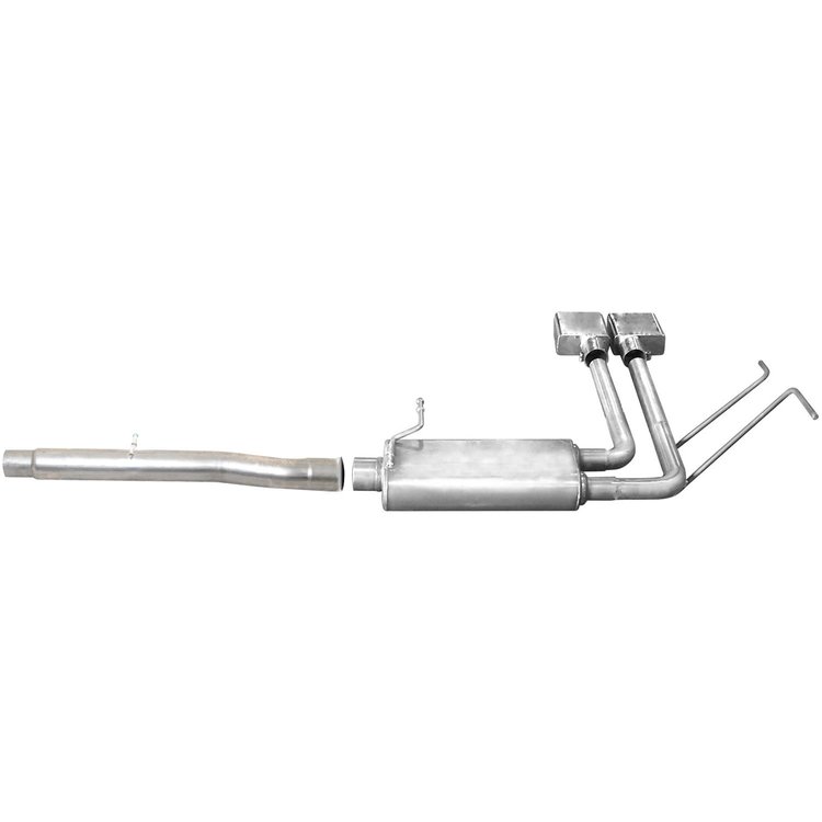 Super Truck Stainless Steel Cat-Back Exhaust 2014-2017 Chevy Silverado/GMC Sierra 2WD 6.2L