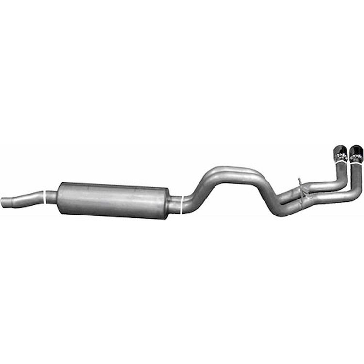 Dual Sport Cat-Back Exhaust 2000-03 Dodge Dakota