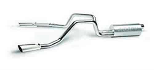 Split Rear Cat-Back Exhaust 97-99 Dodge Dakota