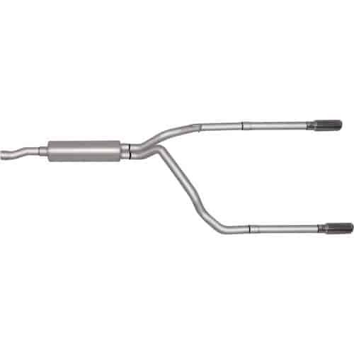 Split Rear Cat-Back Exhaust 2003 Dodge Ram 1500