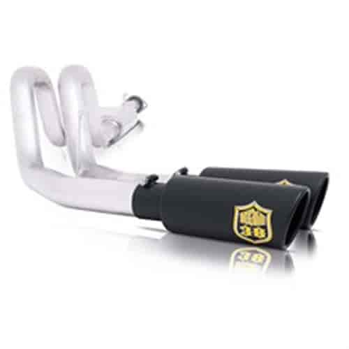 Deegan 38 Cat-Back Dual Sport Exhaust System Stainless